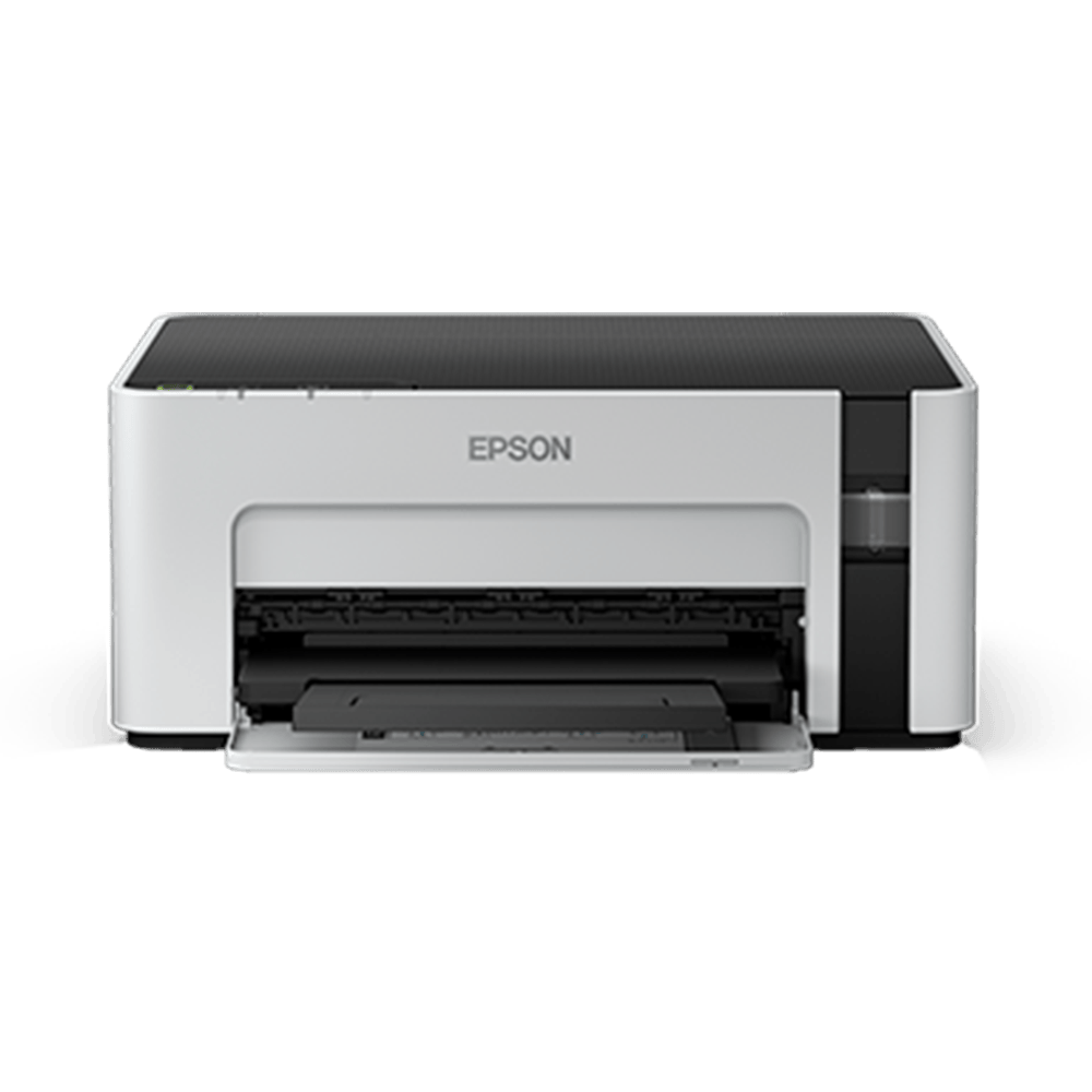 מדפסת אלחוטית Epson EcoTank M1170 A4 SF Mono Wi-Fi - צבע לבן שלוש שנות אחריות ע
