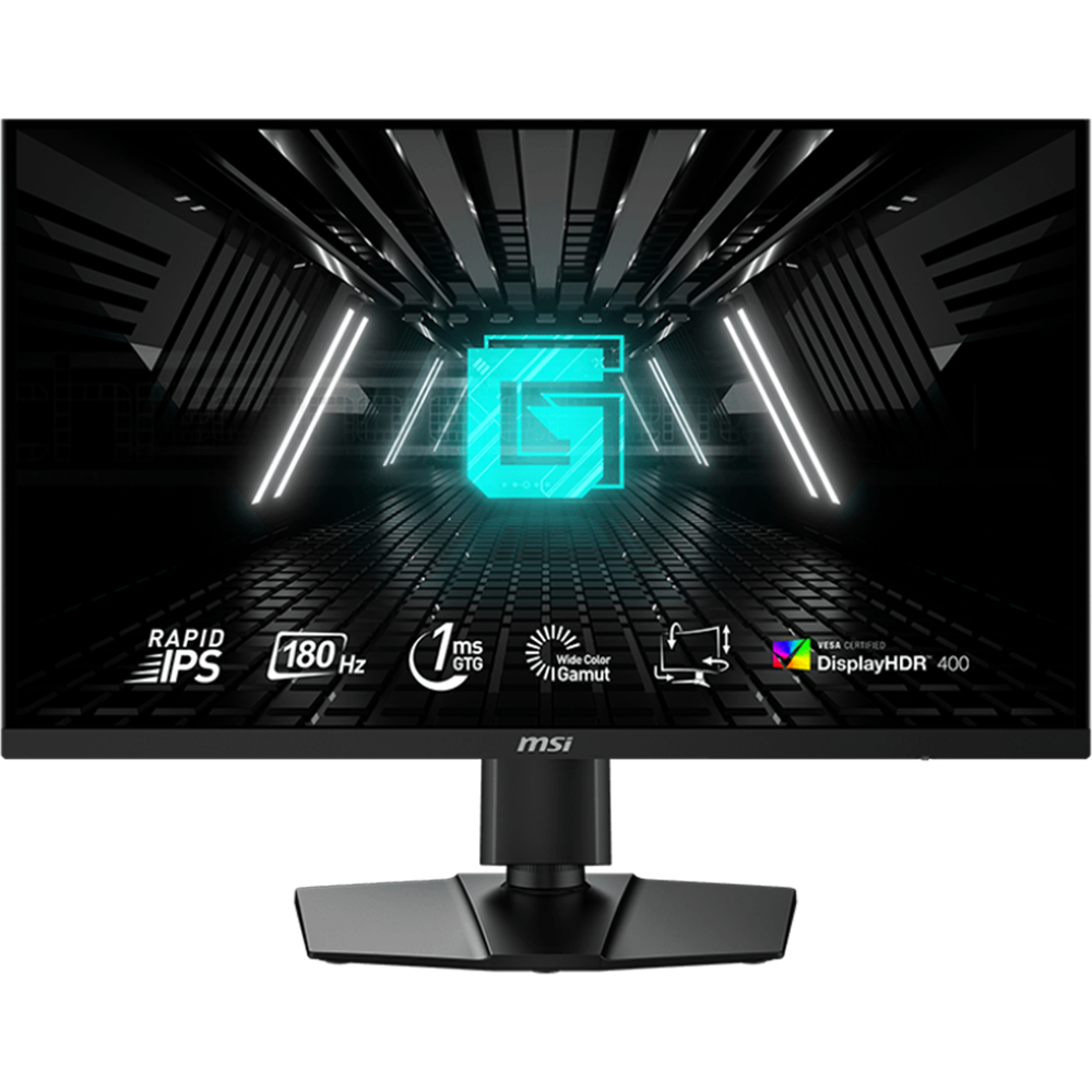 מסך מחשב גיימינג 27'' MSI G274QPF E2 Adaptive-Sync IPS WQHD 1ms 180Hz - צבע שחור שלוש שנות אחריות ע