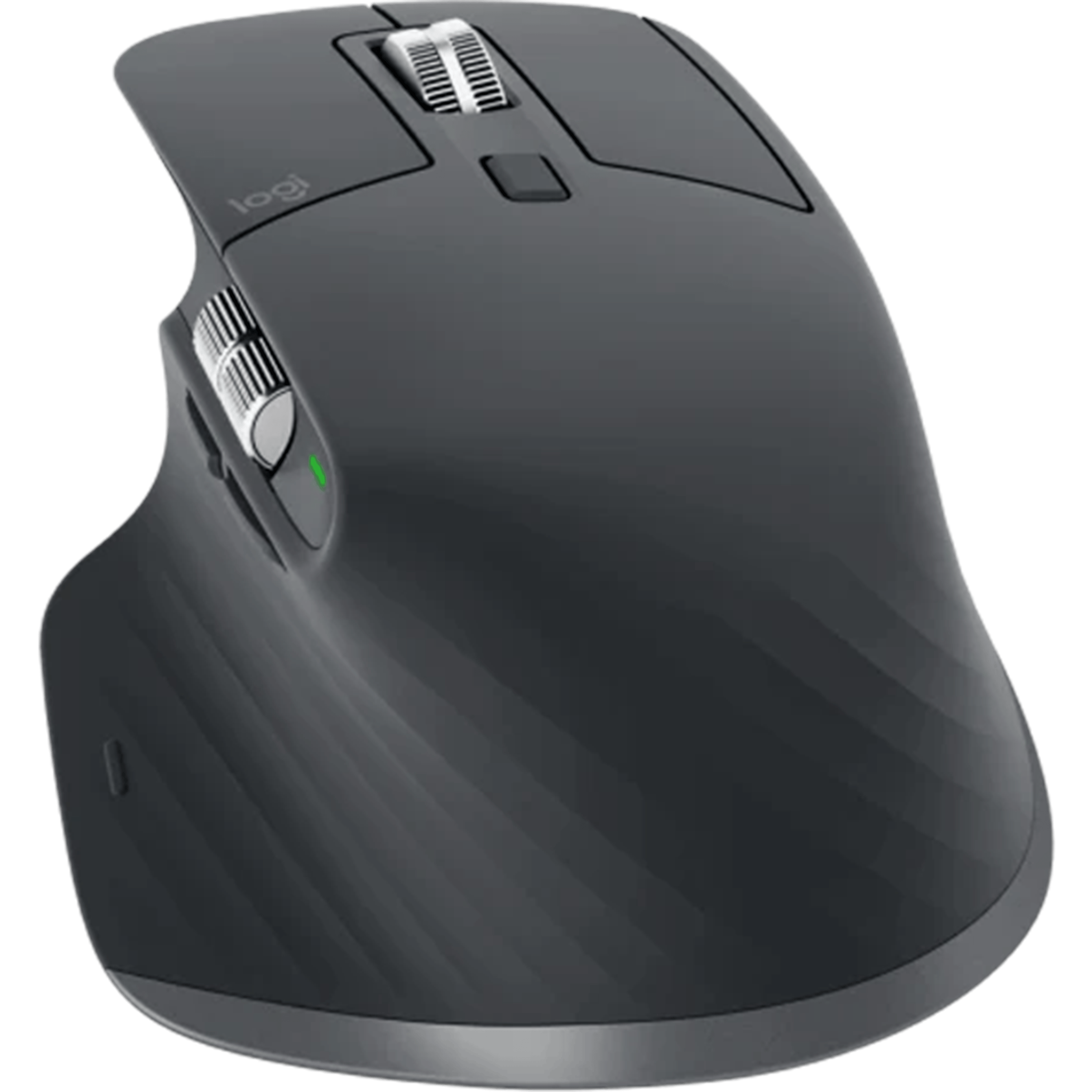 עכבר אלחוטי ארגונומי Logitech MX Master 3S USB-C - צבע אפור כהה שנה אחריות ע