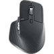 עכבר אלחוטי ארגונומי Logitech MX Master 3S USB-C - צבע אפור כהה