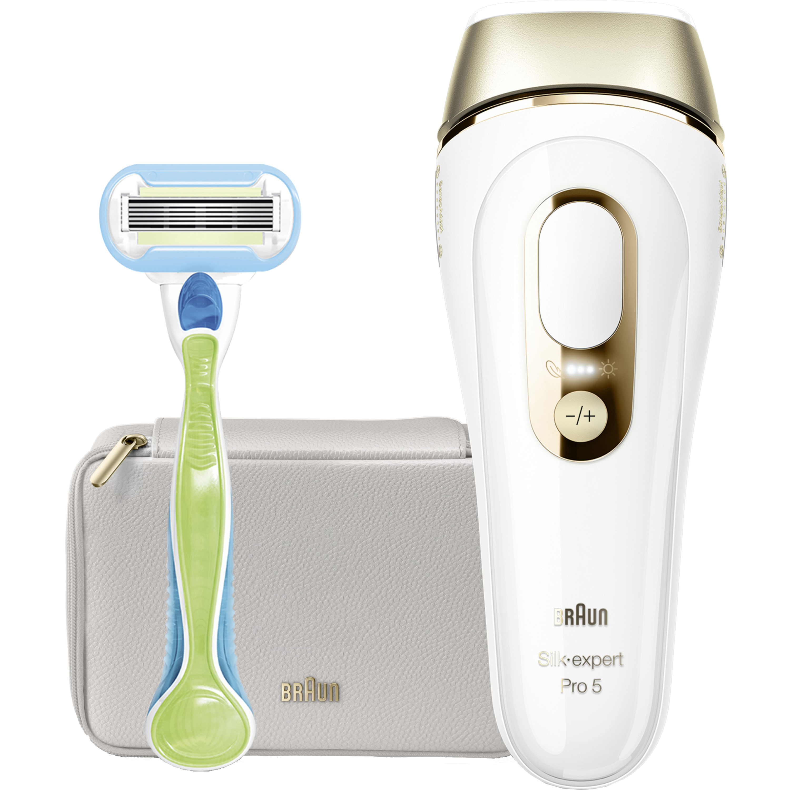 מכשיר הסרת שיער לצמיתות Braun Silk Expert Pro 5 IPL PL5052 - שנתיים אחריות...
