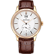 שעון לגבר Claude Bernard 64005 37R AIR 40.5mm צבע רוז גולד/עור חום/ספיר קריסטל - אחריות לשנתיים