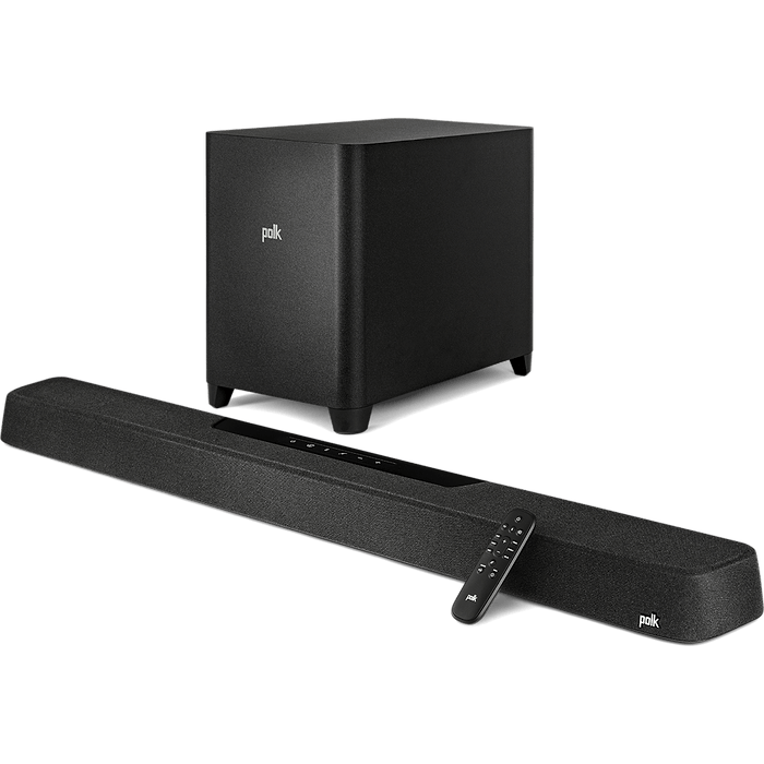 מקרן קול עם סאבוופר אלחוטי Polk Audio MagniFi Max AX 5.1.2 - צבע שחור שנה אחריות עי היבואן הרשמי