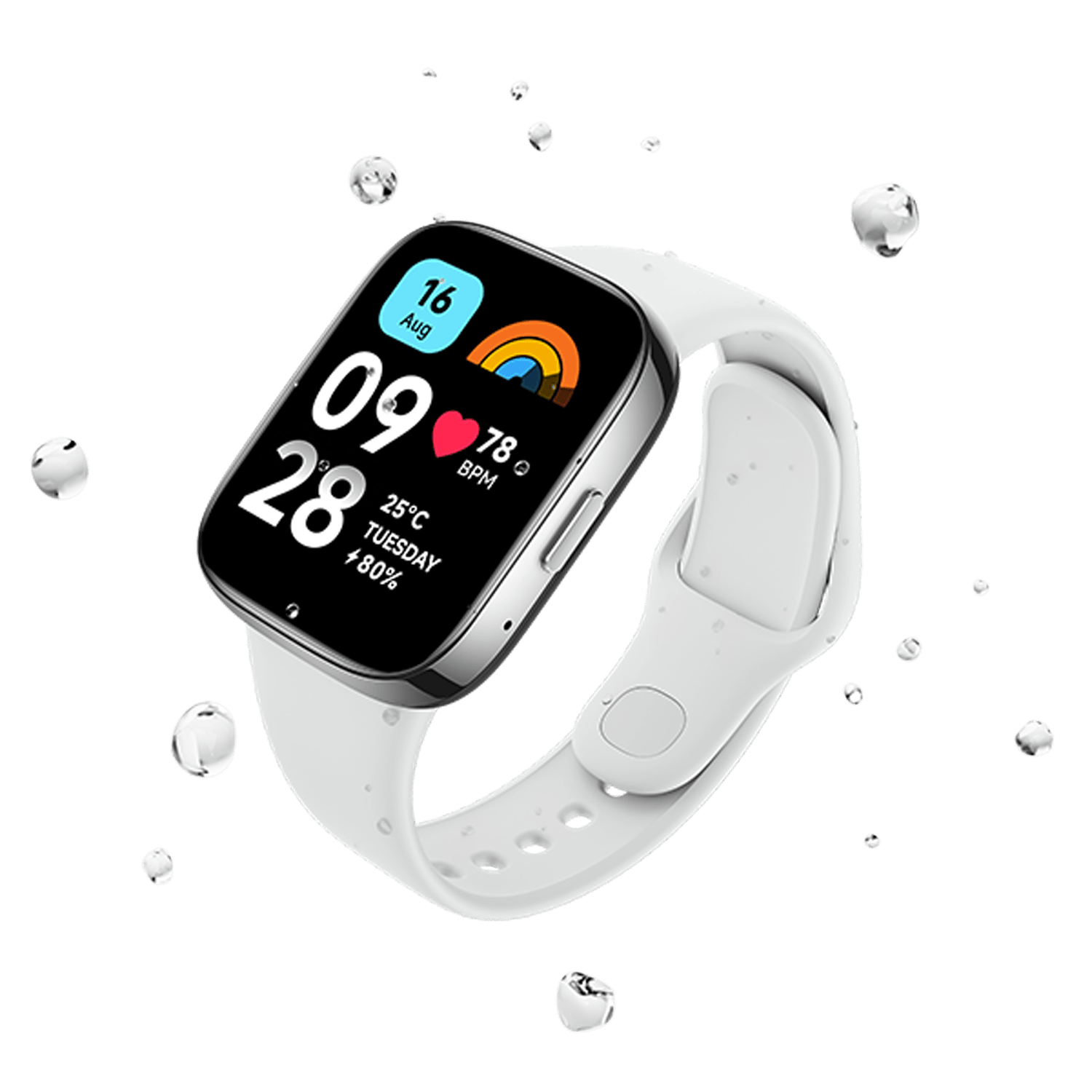 שעון ספורט חכם Xiaomi Redmi Watch 3 Active - צבע אפור שנה אחריות ע