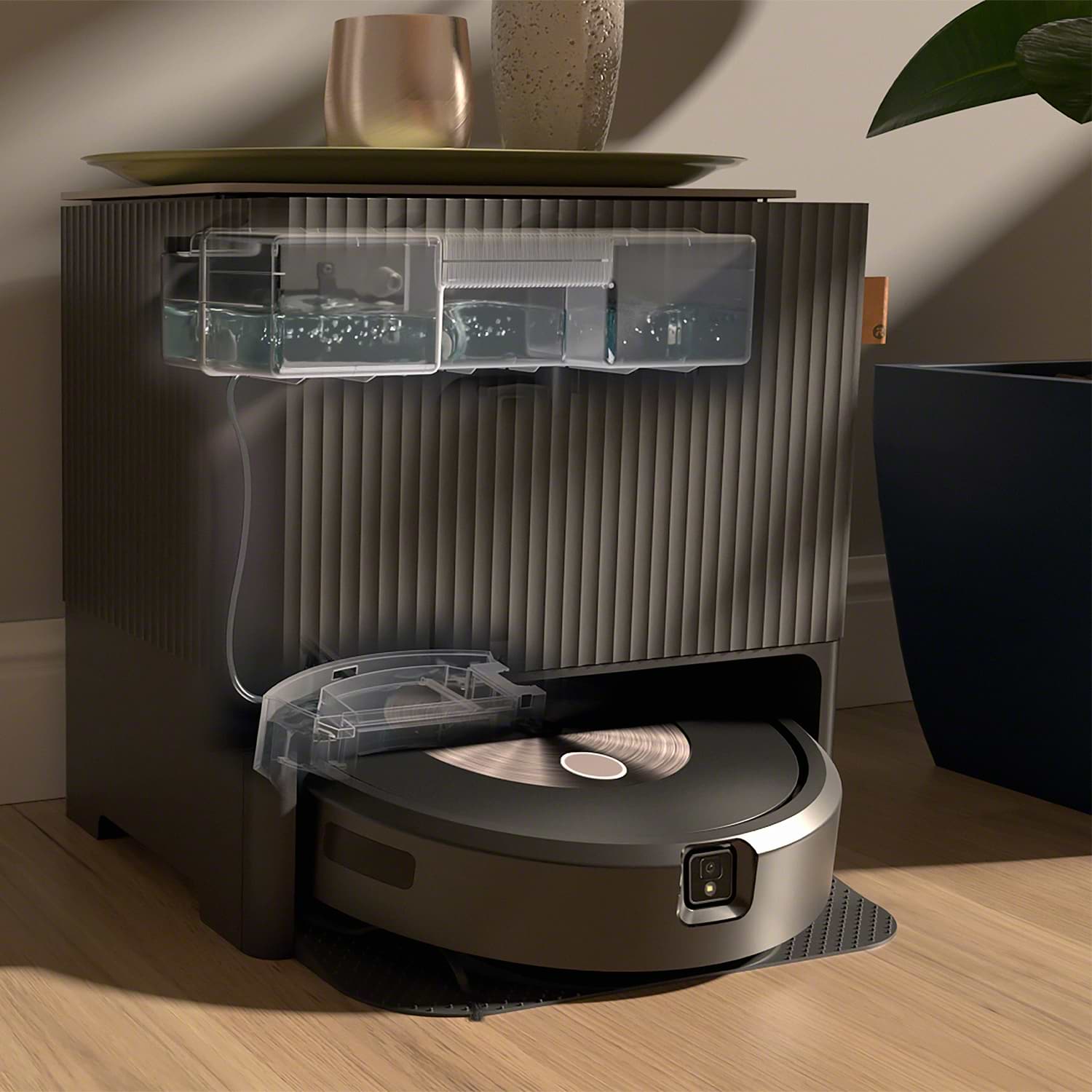 שואב אבק רובוטי שוטף iRobot j9+ Roomba Combo - צבע שחור שנה אחריות ע