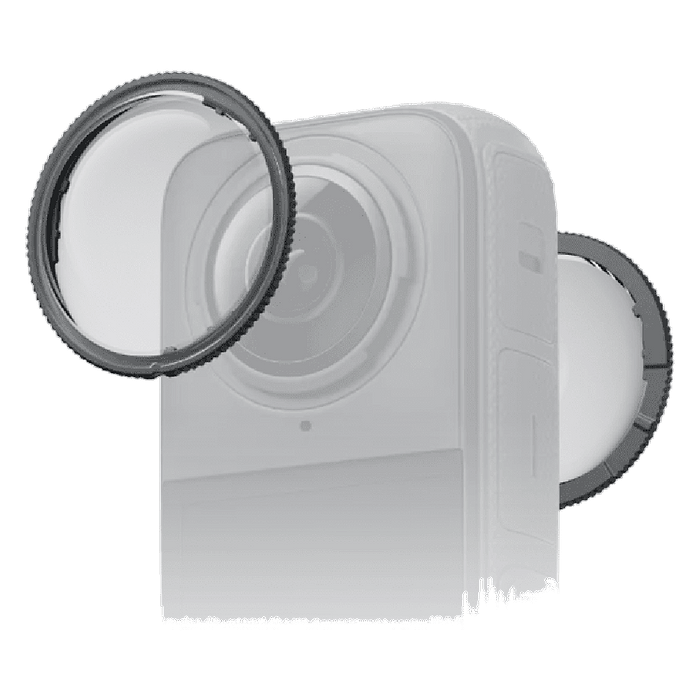 מגן עדשות סטנדרטי למצלמת Insta360 X4 Standard Lens Guards - צבע שחור שנה אחריות עי היבואן הרשמי