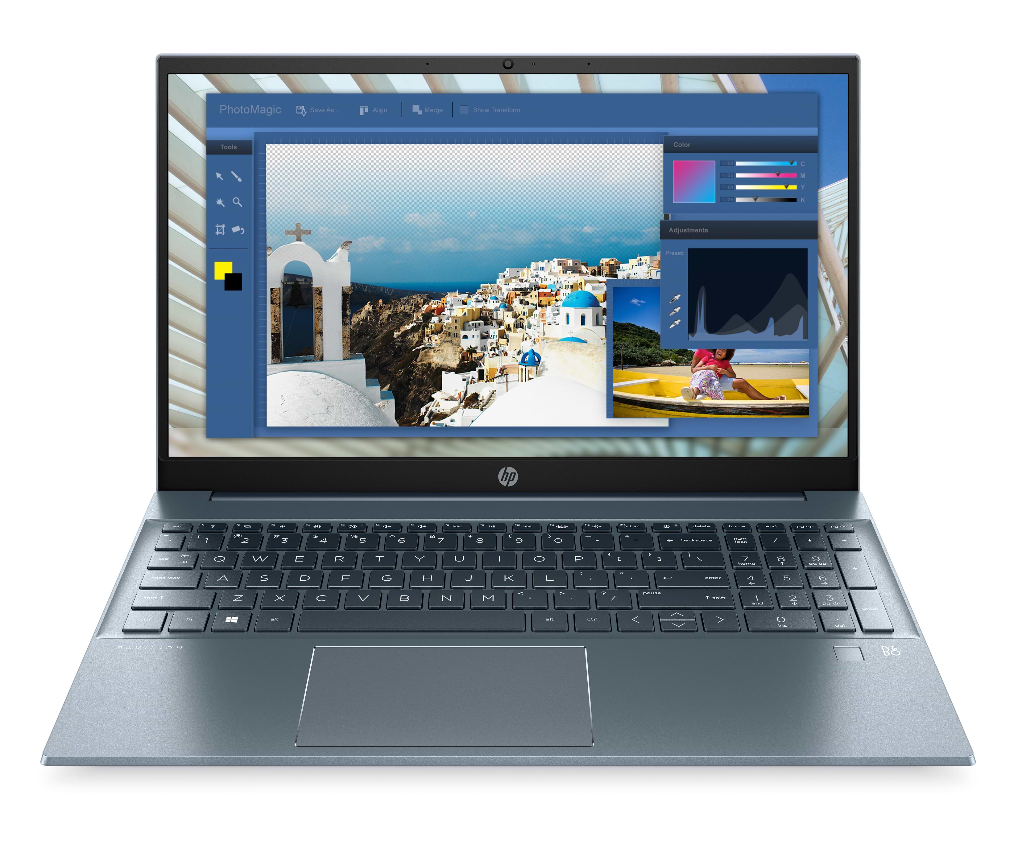 מחשב נייד HP Pavilion 15-eg3008nj / 7Z562EA Core i7-1360P 1TB SSD 16GB RAM Windows 11 - צבע כחול שלוש שנות אחריות ע