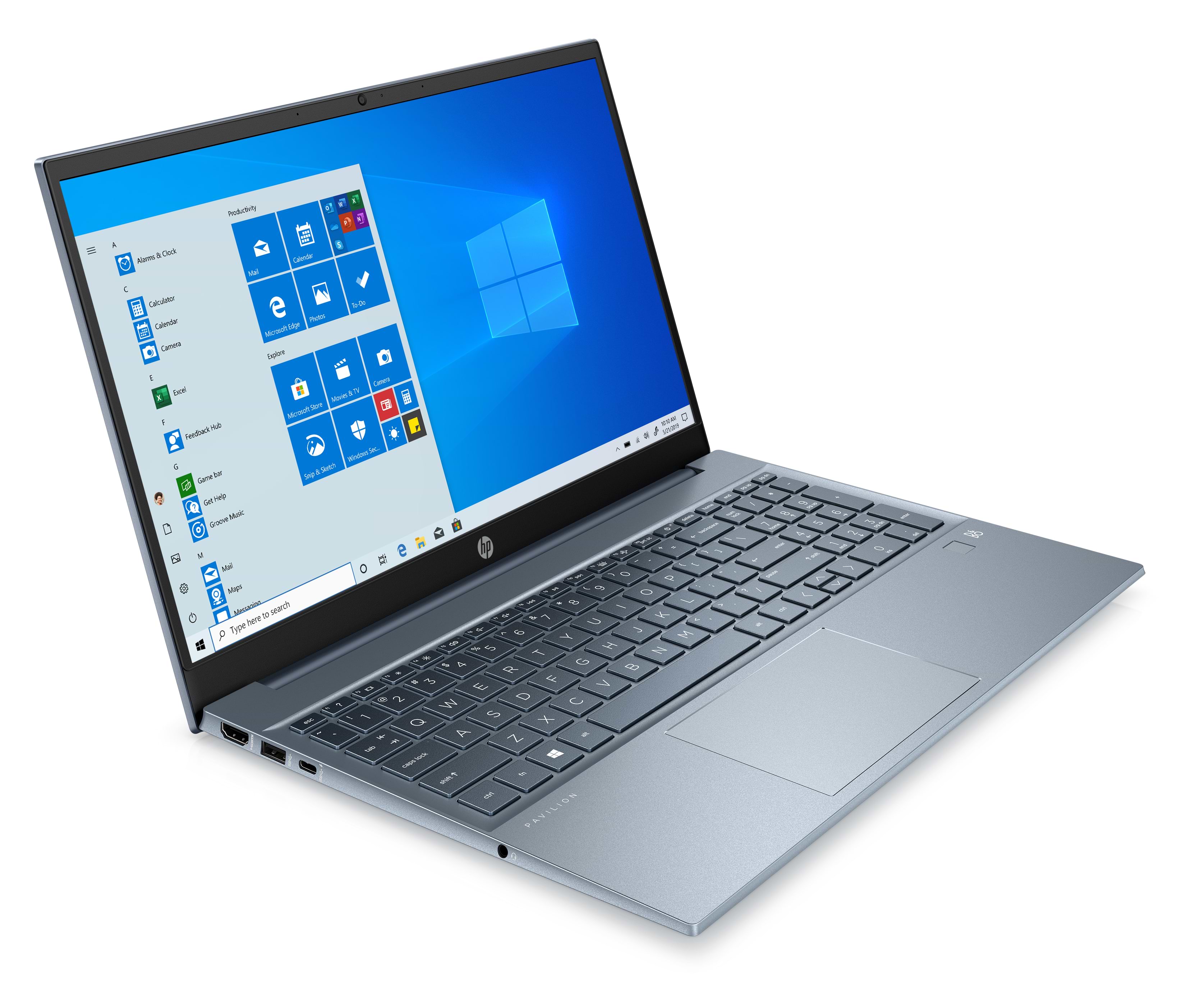 מחשב נייד HP Pavilion 15-eg3008nj / 7Z562EA Core i7-1360P 1TB SSD 16GB RAM Windows 11 - צבע כחול שלוש שנות אחריות ע