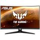 מסך מחשב גיימינג קעור 32'' Asus TUF VG328H1B FreeSync Premium VA 1ms 165Hz - צבע שחור שלוש שנות אחריות ע"י יבואן הרשמי