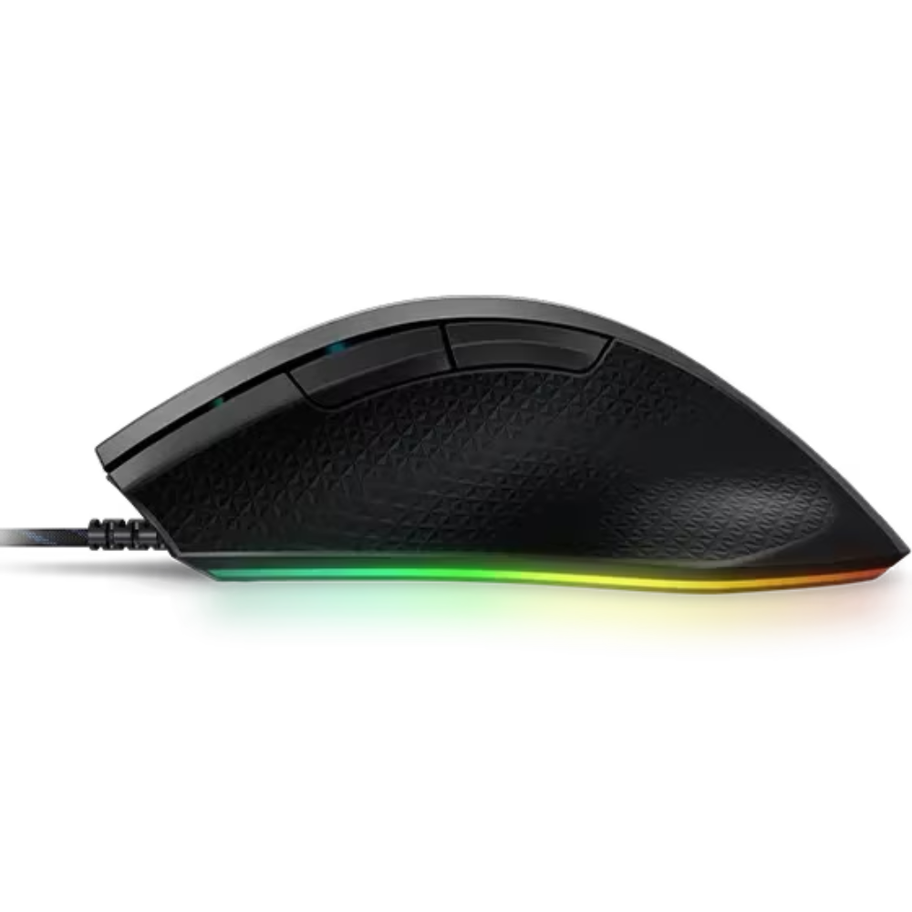  עכבר גיימינג חוטי Lenovo LEGION M500 RGB GAMING - צבע שחור אפור שנה אחריות ע