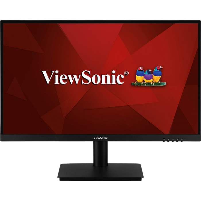 מסך מחשב 24'' ViewSonic VA2406-MH VA FHD 4ms 75Hz - צבע שחור שלוש שנות אחריות עי היבואן הרשמי