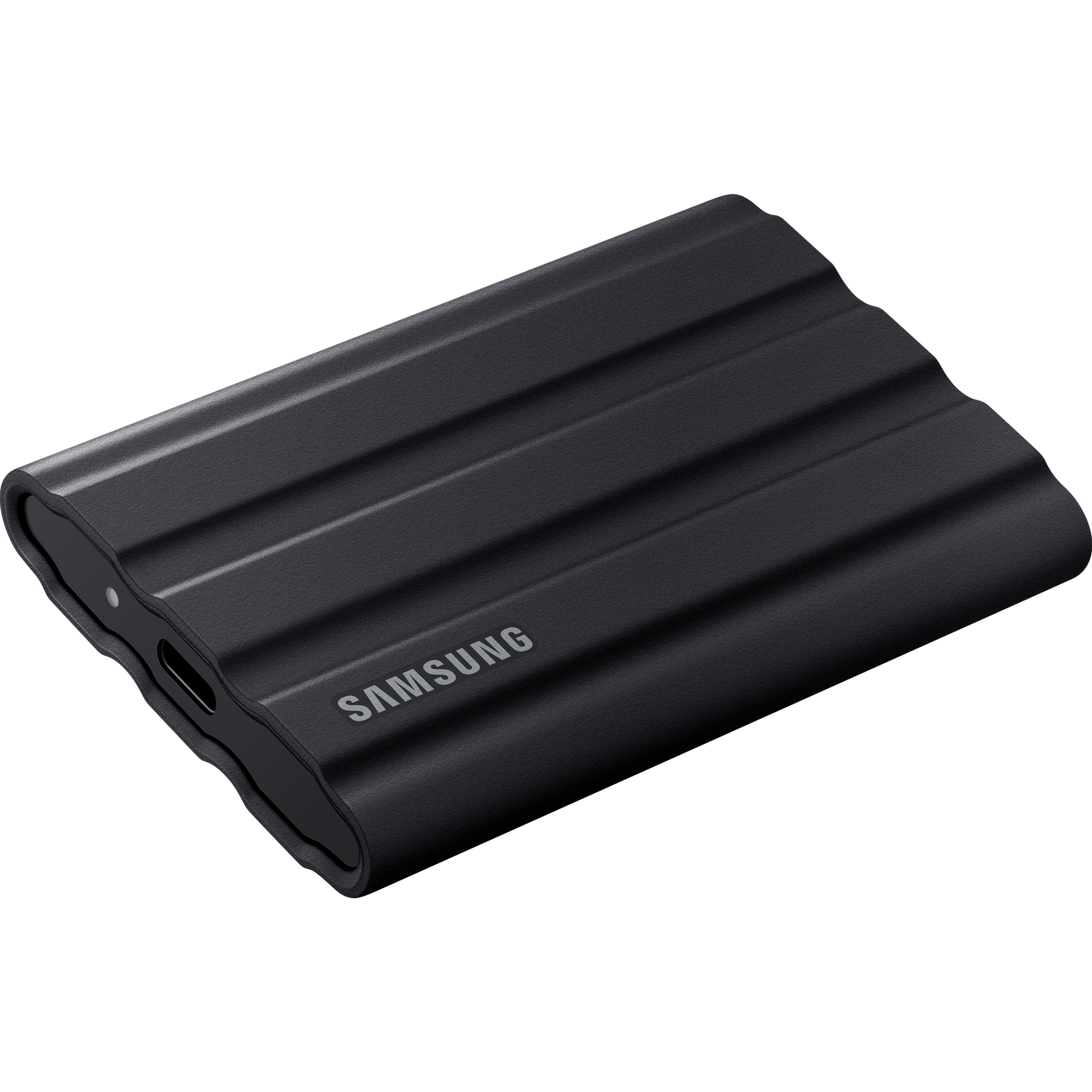 כונן SSD חיצוני נייד Samsung T7 Shield MU-PE2T0S/WW 2TB USB 3.2 Gen 2 IP65 - צבע שחור שלוש שנות אחריות ע