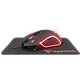 סט משטח ועכבר גיימינג חוטי Gamdias Zeus E3 RGB - צבע שחור שנה אחריות ע"י היבואן הרשמי