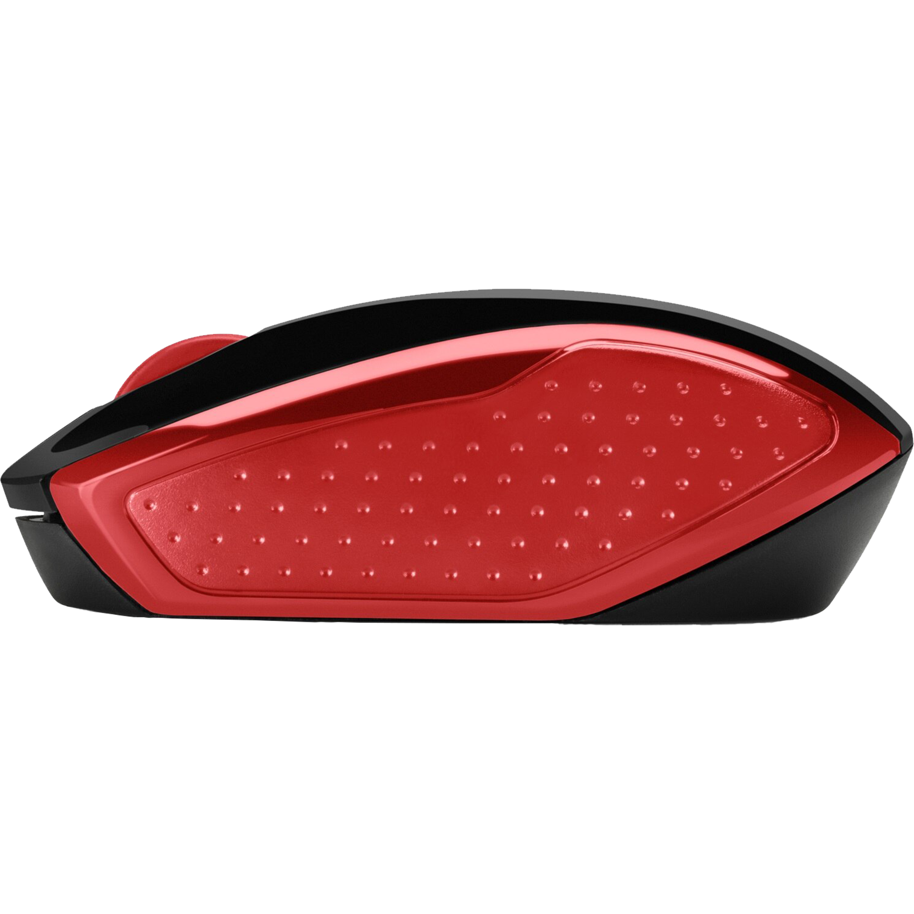 עכבר אלחוטי HP 200 - צבע שחור ואדום שנתיים אחריות ע