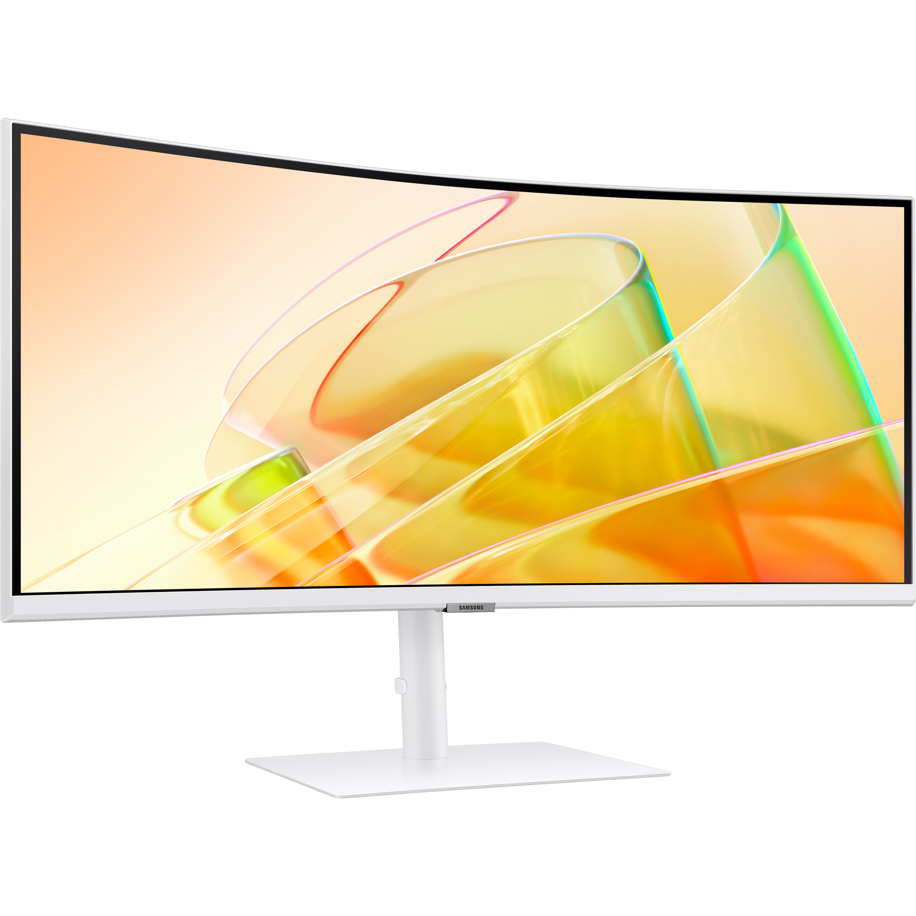 מסך מחשב 34'' Samsung ViewFinity S6 S34C650TAM FreeSync VA Thunderbolt 4 UWQHD 100Hz - צבע לבן שלוש שנות אחריות ע