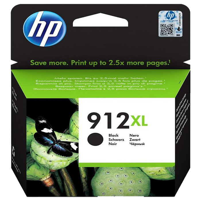 ראש דיו שחור HP 912XL/3YL84AE למדפסת דגם HP Officejet Pro 8023