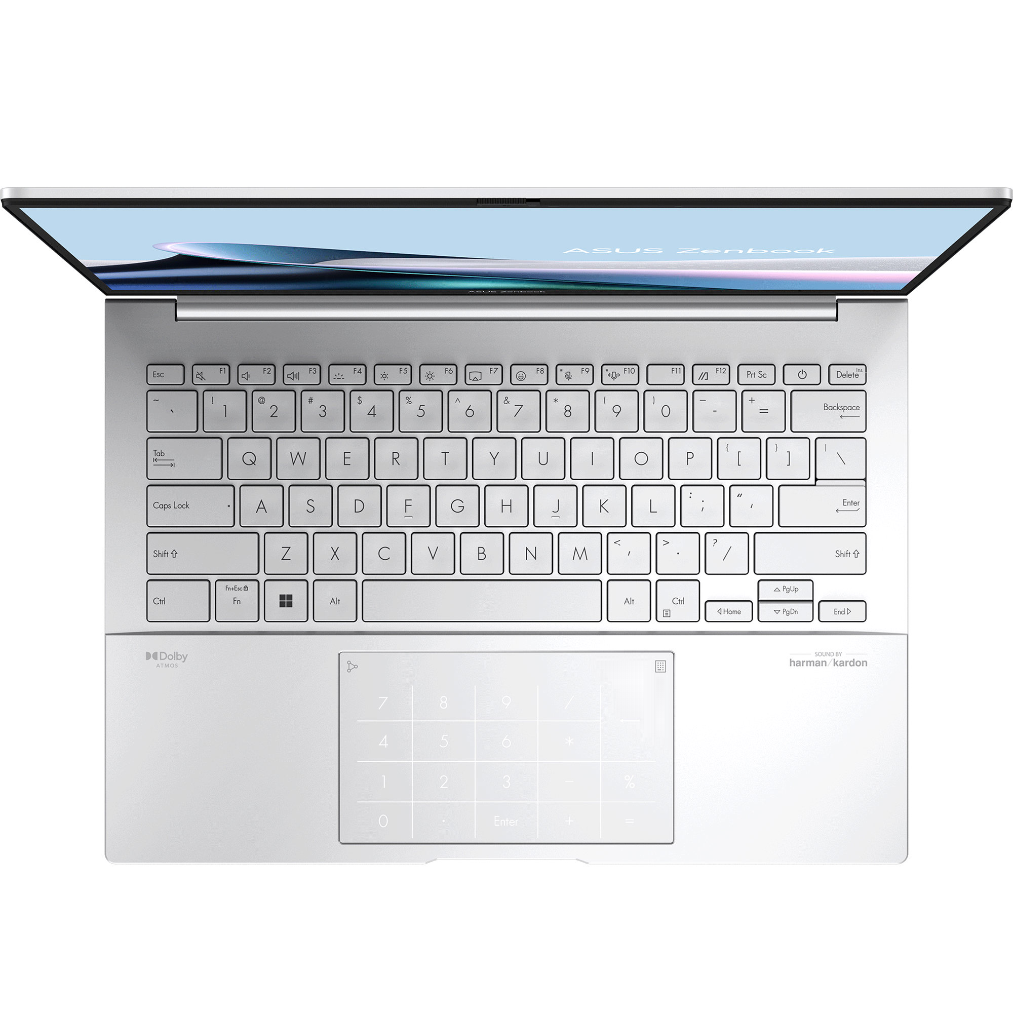 מחשב נייד עם מסך מגע Asus ZenBook 14 OLED UX3405MA-PZ279W - Core Ultra 9-155H 1TB SSD 32GB RAM Windows 11 - צבע כסוף שנה אחריות ע