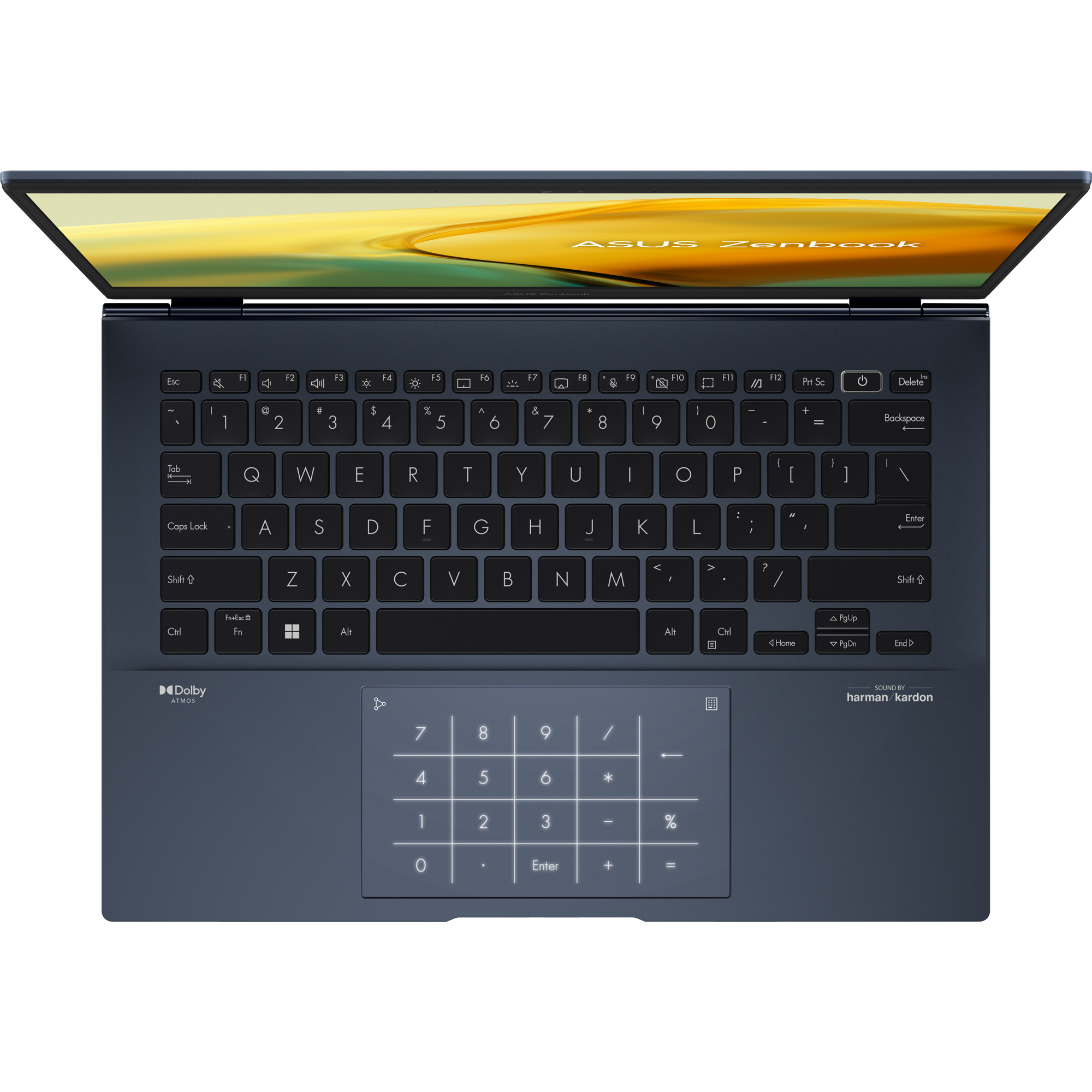 מחשב נייד Asus ZenBook 14 OLED UX3402VA-KM497W - Core i7-13700H 1TB SSD 16GB RAM Windows 11 - צבע כחול שנה אחריות ע