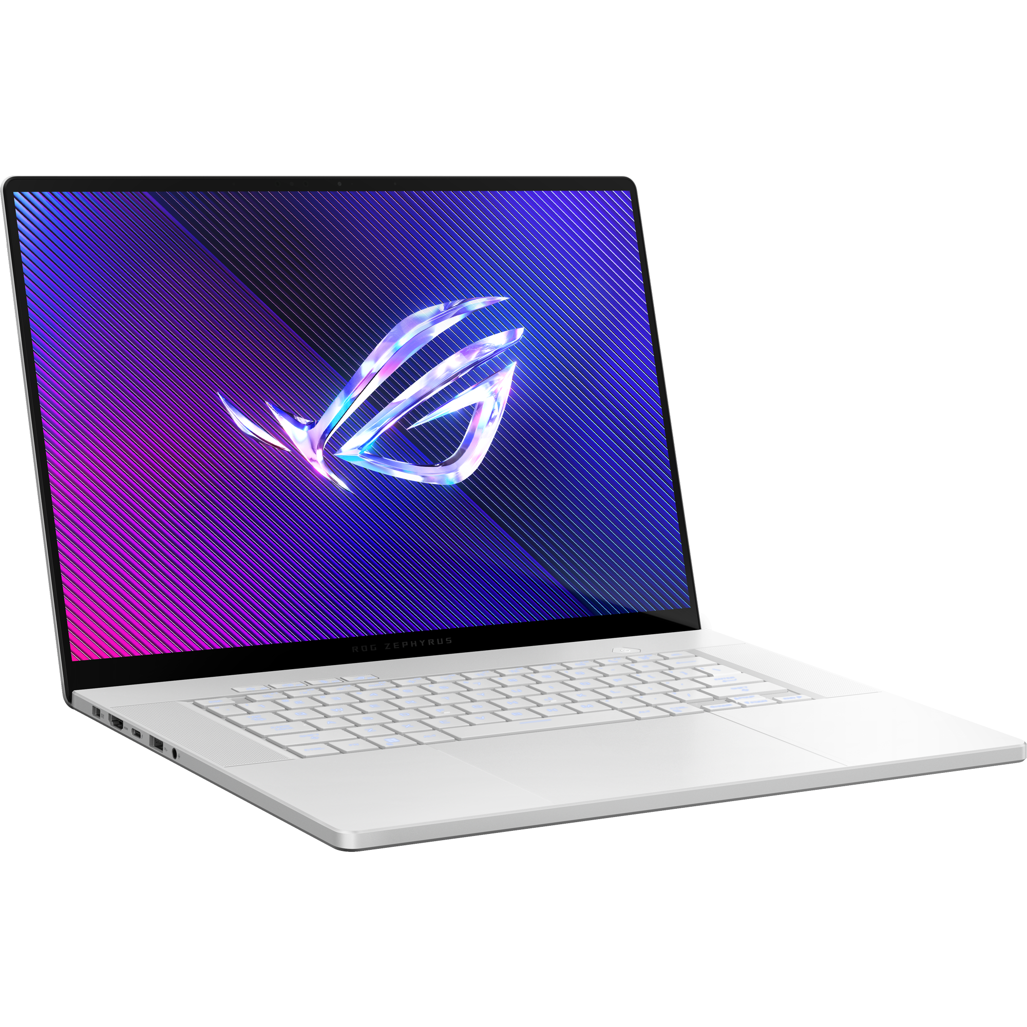 מחשב נייד גיימינג Asus ROG Zephyrus G16 GU605MZ-QR127X - Core Ultra 9-185H RTX 4080 2TB SSD 32GB RAM Windows 11 Pro - צבע לבן שלוש שנות אחריות ע