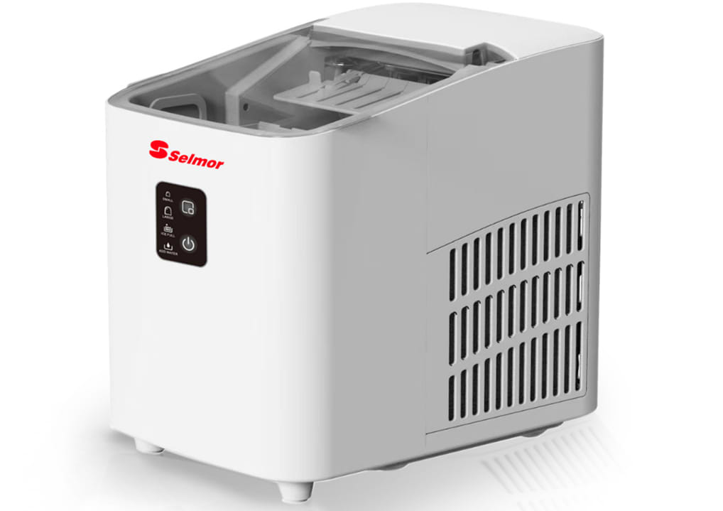 מכשיר להכנת קוביות קרח 1 ליטר Selmor SE-6858 - אחריות ע"י היבואן הרשמי