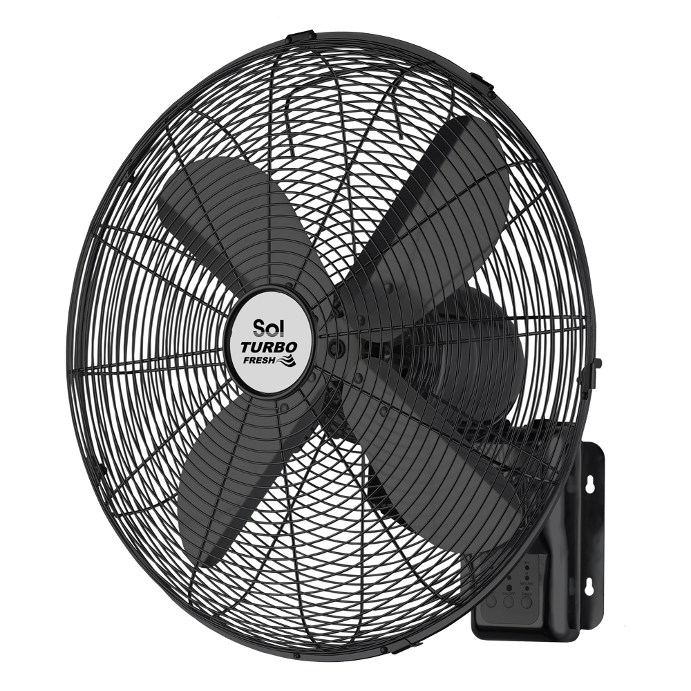 מאוורר תלייה 18" SOL professional SL-5306 - צבע שחור מט אחריות ע"י היבואן הרשמי 
