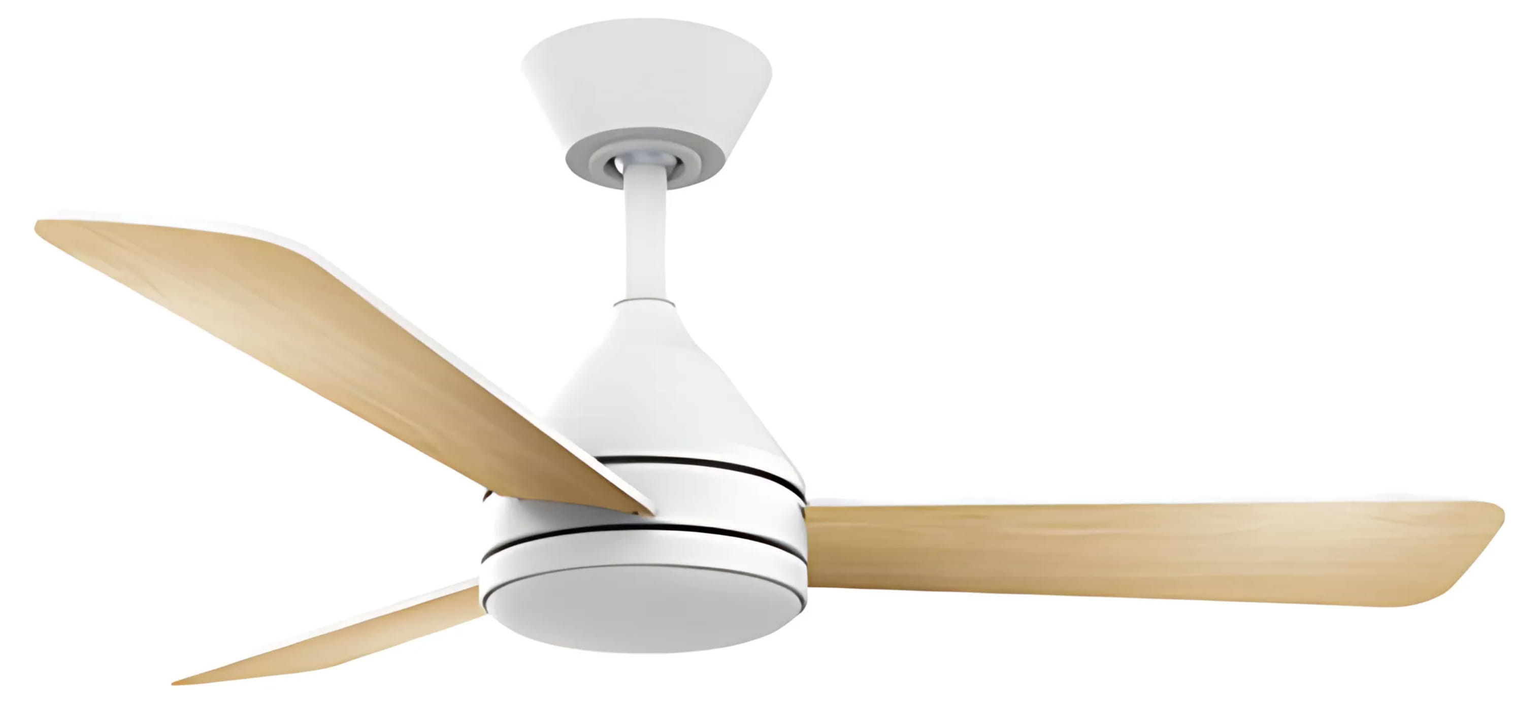 מאוורר תקרה  מאוורר תקרה NORTHER YOUNG 24W - קוטר 42 צבע לבן בשילוב עץ אחריות ע"י היבואן הרשמי 