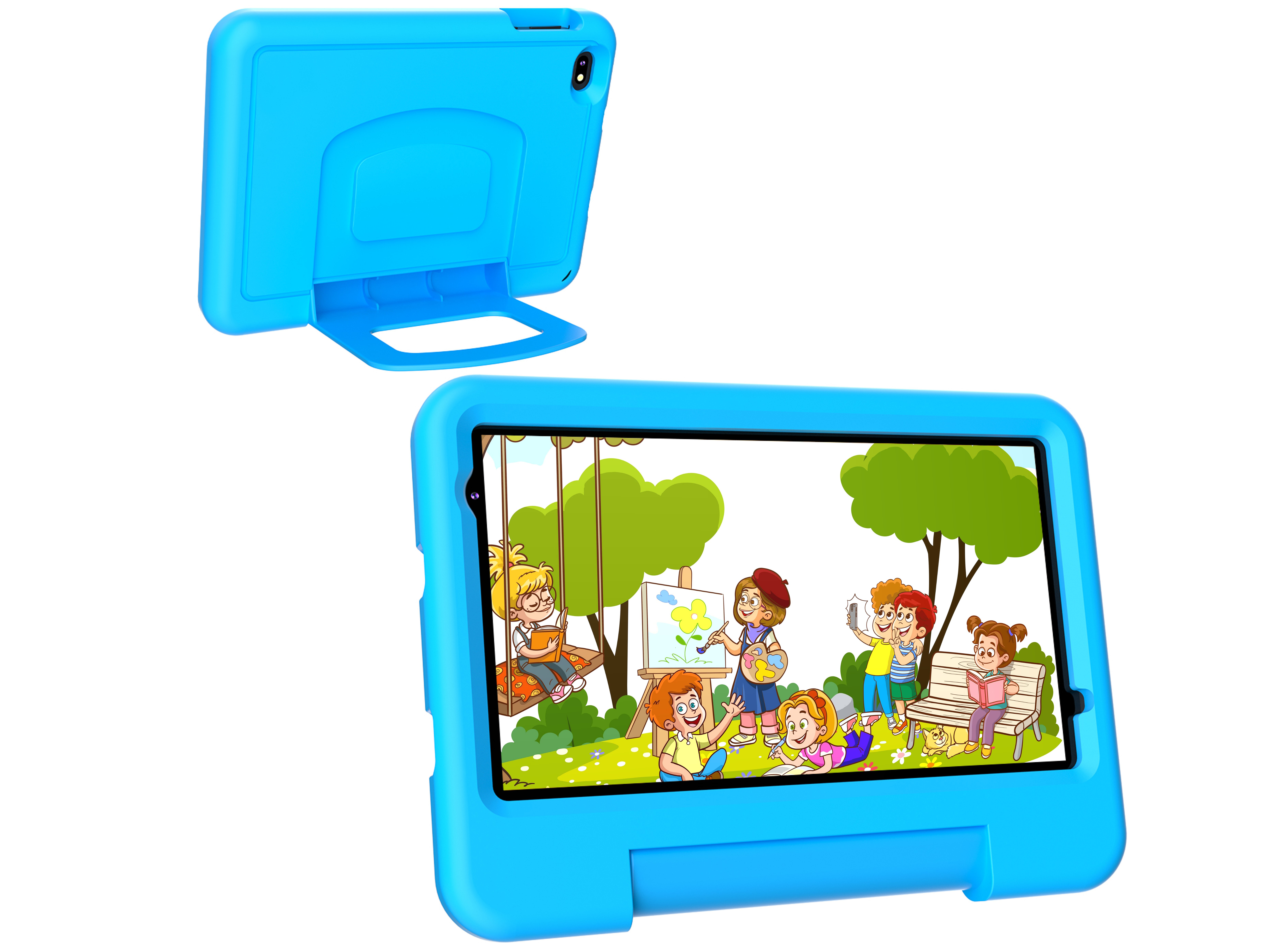טאבלט לילדים FutureTAB 8" 64GB 4GB RAM - צבע כחול שנה אחריות ע"י היבואן הרשמי