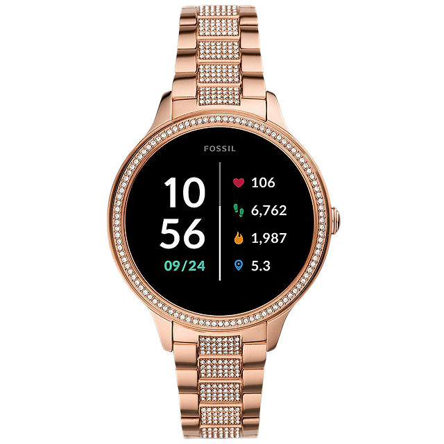 Buy Fossil Gen 5E Smart Watch (GPS, 42mm) (Water Resistance, FTW6072, Rose  Gold, Stainless Steel) (Water Resistance, FTW6072, Rose Gold, Stainless  Steel) Online - Croma