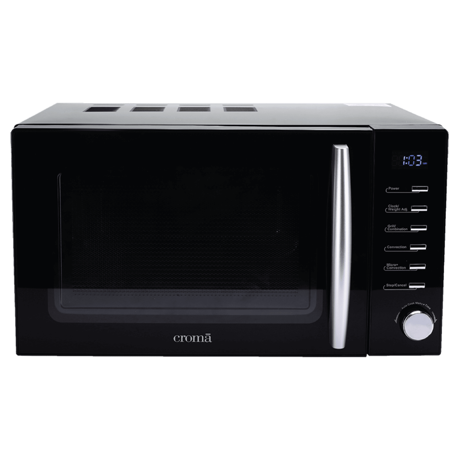Croma 20 Litres Convection Microwave Oven (Barbeque Function, CRAM0193, Black)