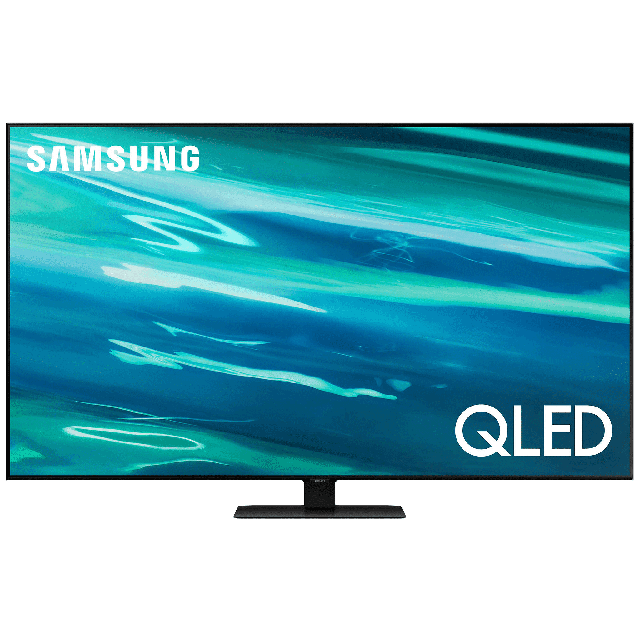 Croma Retail - Samsung Series 8 138cm (55 Inch) Ultra HD 4K QLED Smart TV (Adaptive Picture Quality, QA55Q80AAKLXL, Black)