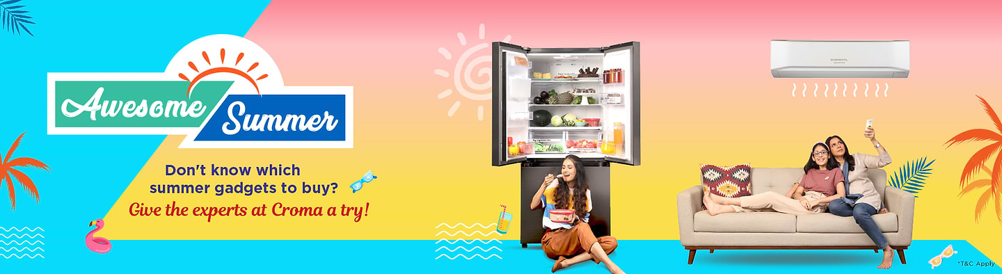  - CROMA OFFER: Awesome summer speical offer on electronic items