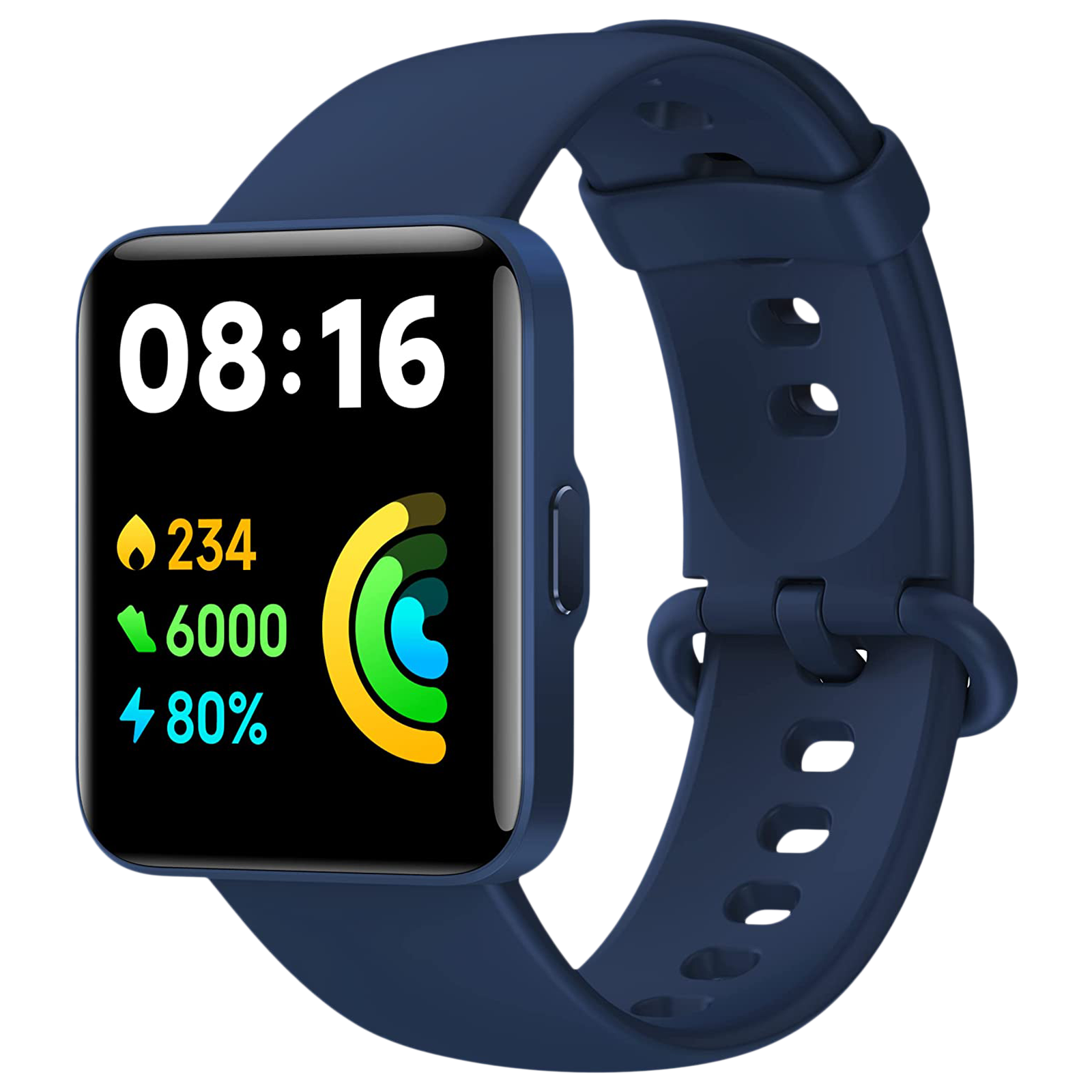 Redmi Watch 2 Lite Smartwatch with Activity Tracker (39.4mm TFT Display, Water Resistant, Blue Strap)_4
