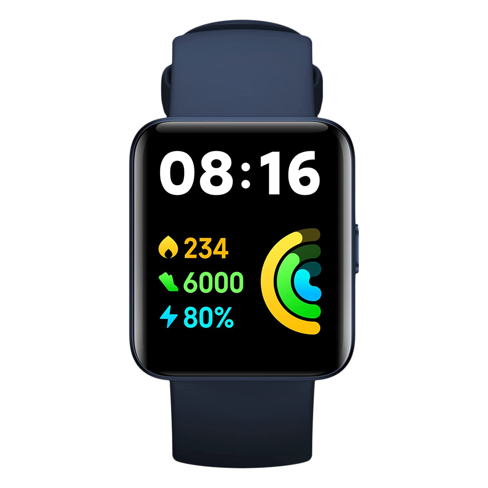 Redmi Watch 2 Lite Smartwatch with Activity Tracker (39.4mm TFT Display, Water Resistant, Blue Strap)_1