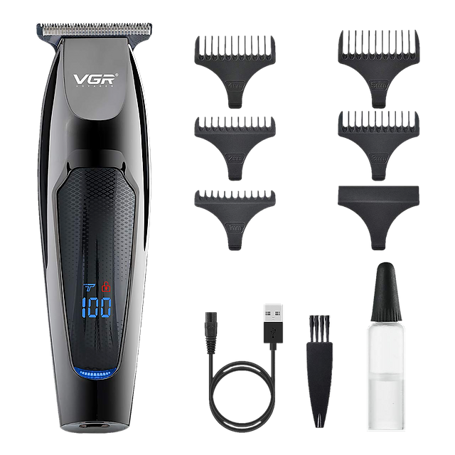 Buy V-070 T-Blade Hair Clipper (Precise Cutting, VGRINDIAVGR070, Black) - Croma