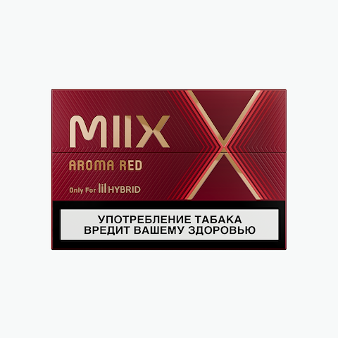 Табачные стики MIIX Aroma Red, пачка