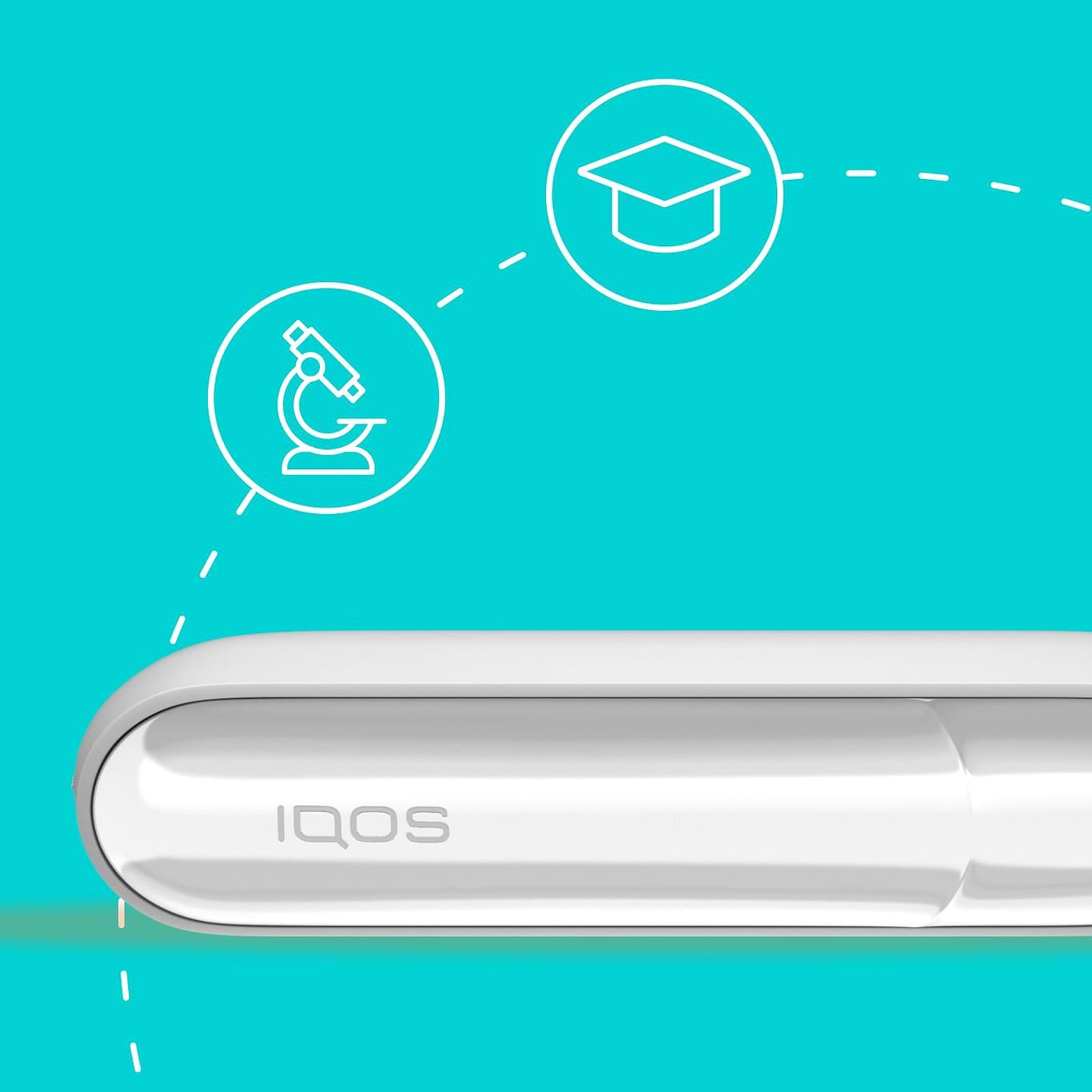 Устройство IQOS Белого цвета