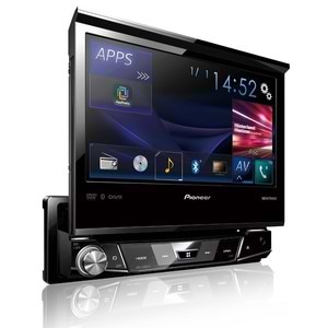 DVD Player Pioneer AVH-X7880TV - 7 polegadas 1DIN, Bluetooth, USB, TV Digital, Mixtrax
