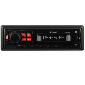 MP3 Player Automotivo ICN1980 com entrada USB/SD e Auxiliar Frontal - Sem CD - ícone