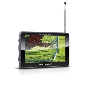 GPS Multilaser Tracker III Tela 5 polegadas com TV e Rádio FM GP036