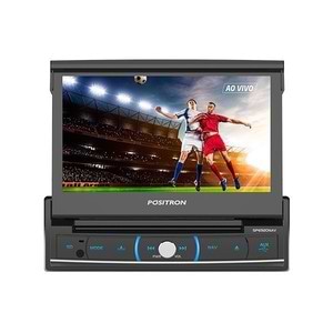 DVD Player pósitron SP6920 NAV TV Digital 7 polegadas - Bluetooth, Mirror Connect, GPS