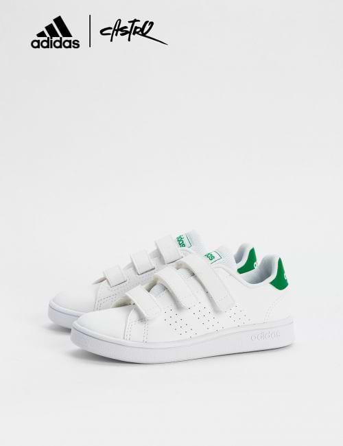 נעלי Adidas לבן וירוק / ילדים