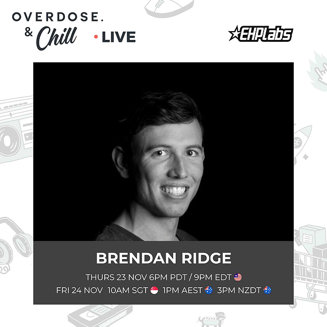 Overdose Chill Live Weekly Commerce Chats